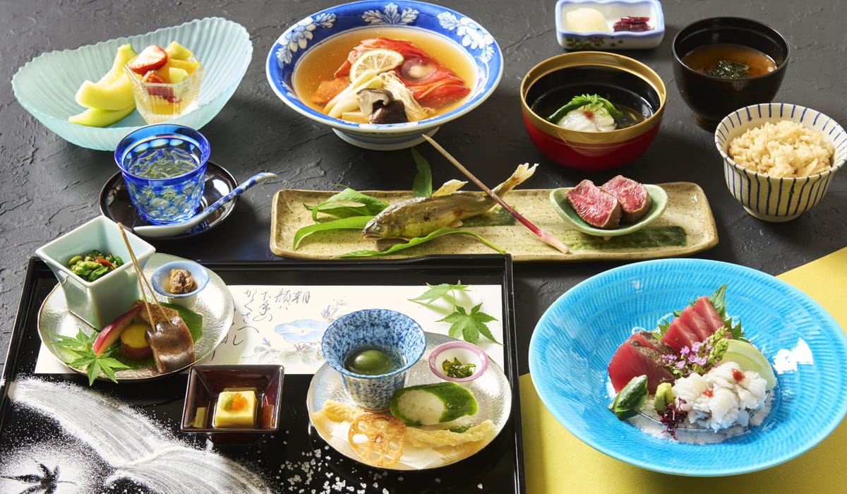 最上級和食コースプラン6月～8月