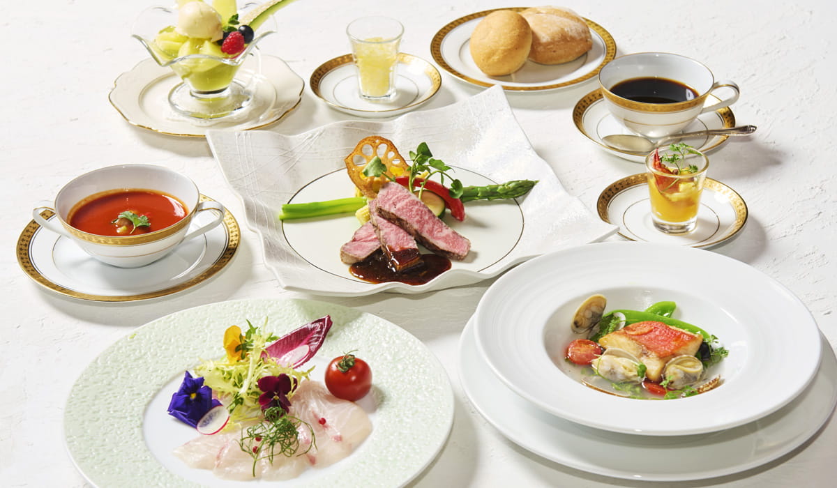 最上級洋食コースプラン6月～8月
